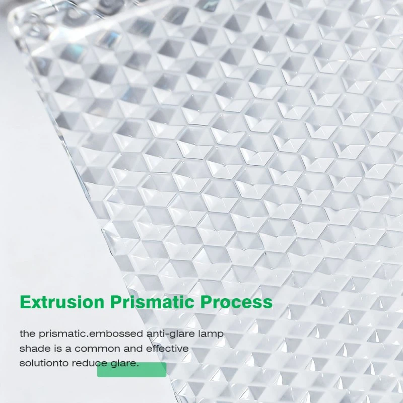 Acrylic Anti-Glare Extrusion Lampshade