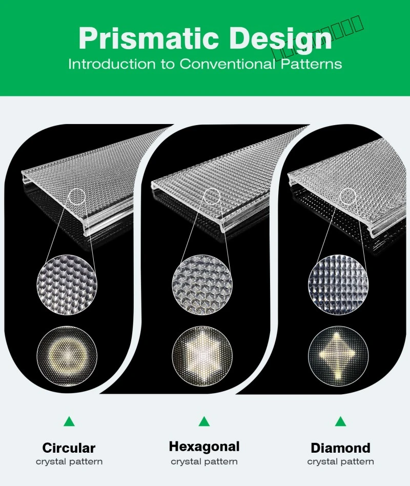 Acrylic Anti-Glare Extrusion Lampshade