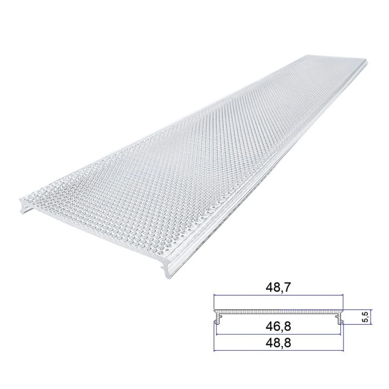 Acrylic Embossed Extrusion Lampshade Acrylic Embossed Extrusion Lampshade
