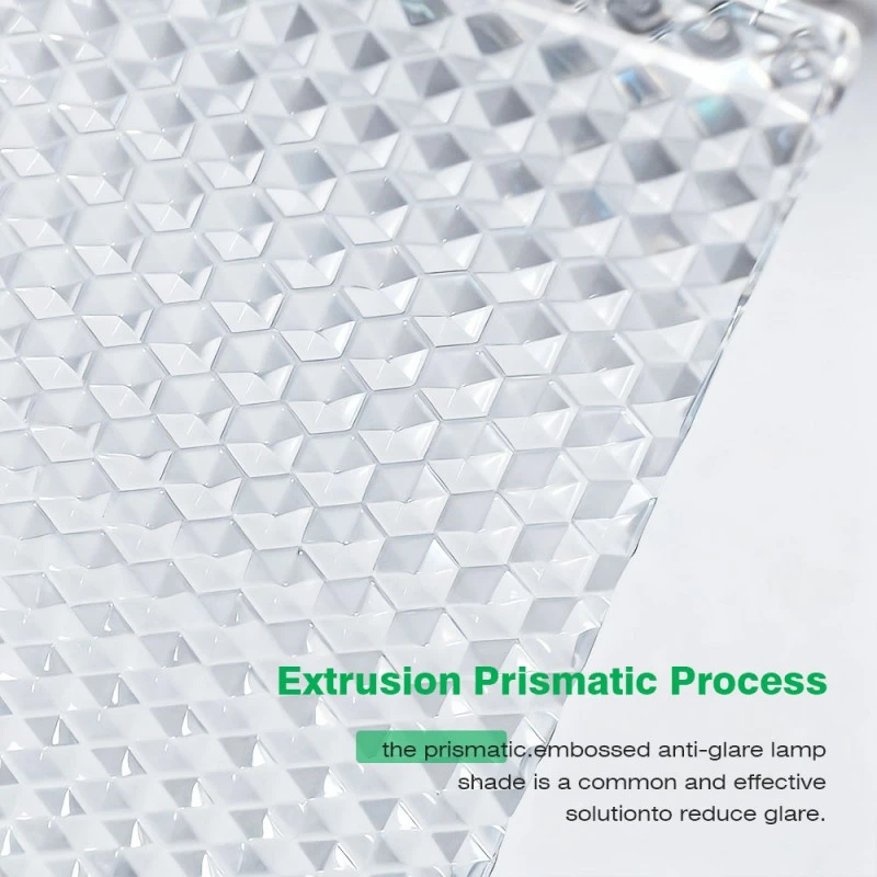 Acrylic Embossed Extrusion Lampshade