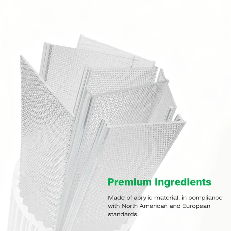 Acrylic Prism Extrusion Lampshade