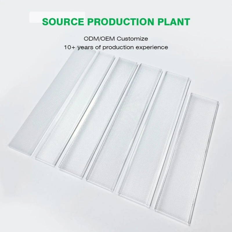 Acrylic Prism Extrusion Lampshade