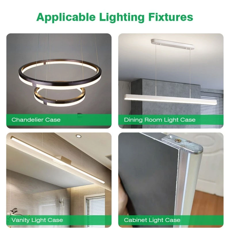Acrylic Transparent Extrusion Lampshade