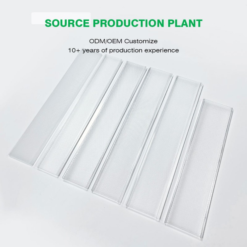 Polycarbonate Prism Extruded Lampshade