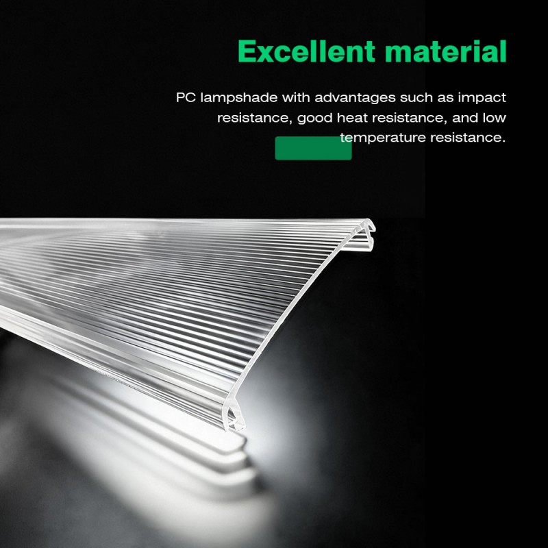 Polycarbonate Transparent Extruded Lampshade